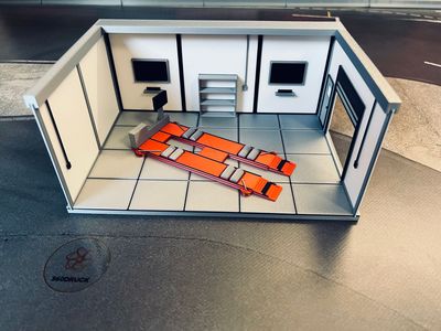 Diorama Tuning Werkstatt Expert 1:43