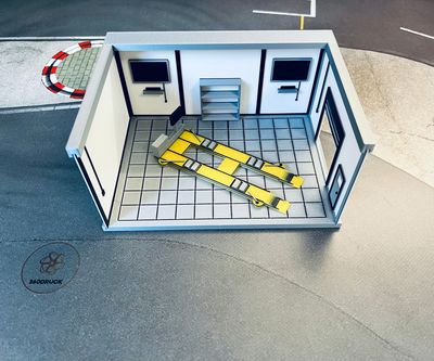 Diorama Tuning Werkstatt Expert 1:50