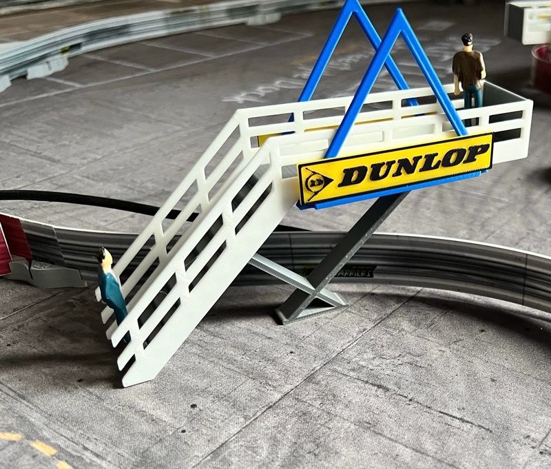 Flagman Start Ziel Posten Watkins Glen Style für 1:43