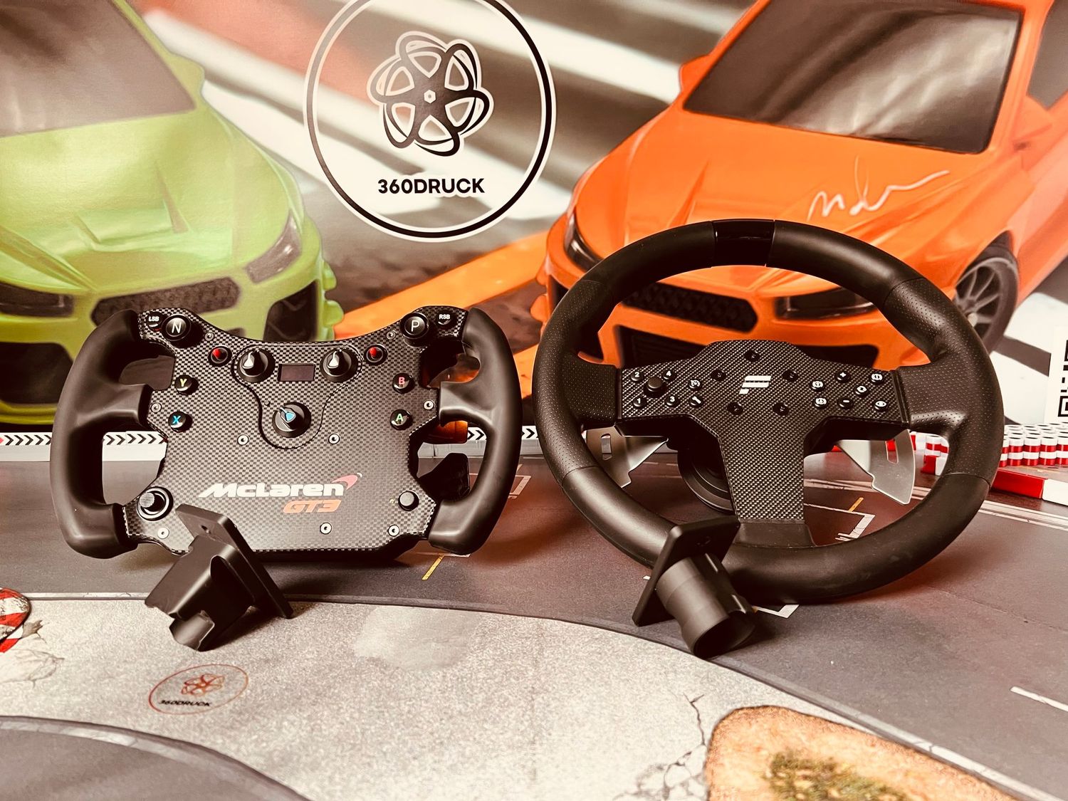 Lenkrad Halterung kompatibel mit Fanatec