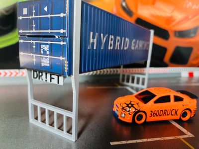 Container Gerüst V2  geeignet für 1:43 Dr!ft Container