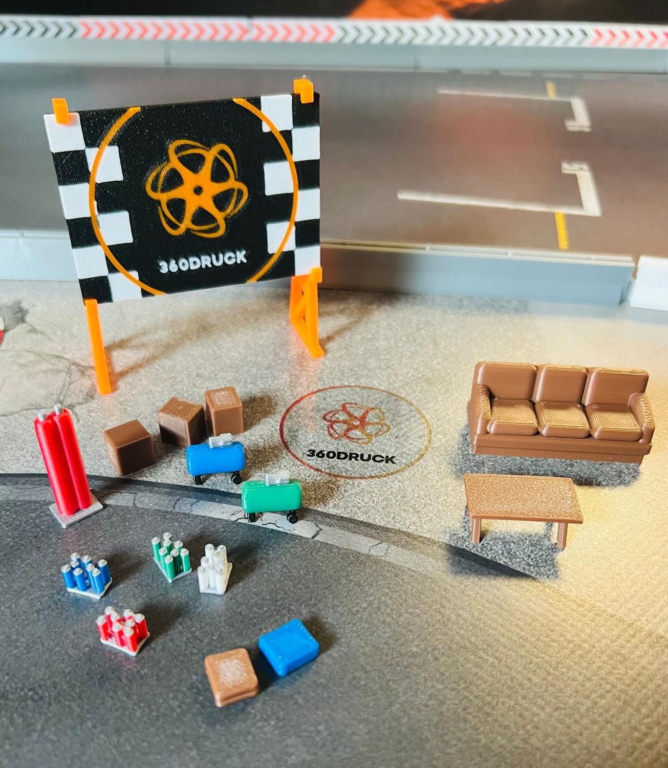 Werkstatt Set Zubehör Diorama 1:43