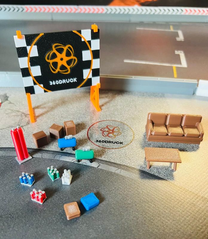 Werkstatt Set Zubehör Diorama 1:43