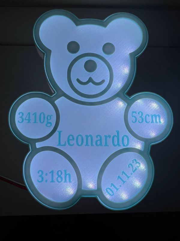 Bär Lampe