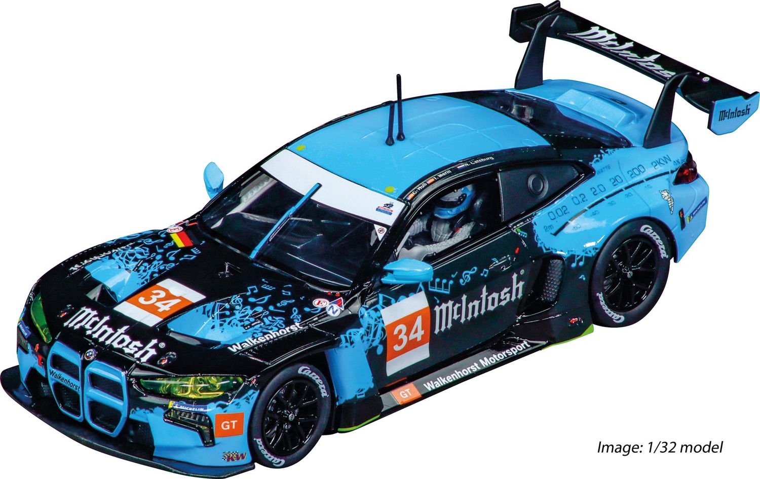 Carrera Hybrid BMW M4 GT3 "Walkenhorst Motorsport, No.34" 1:50
