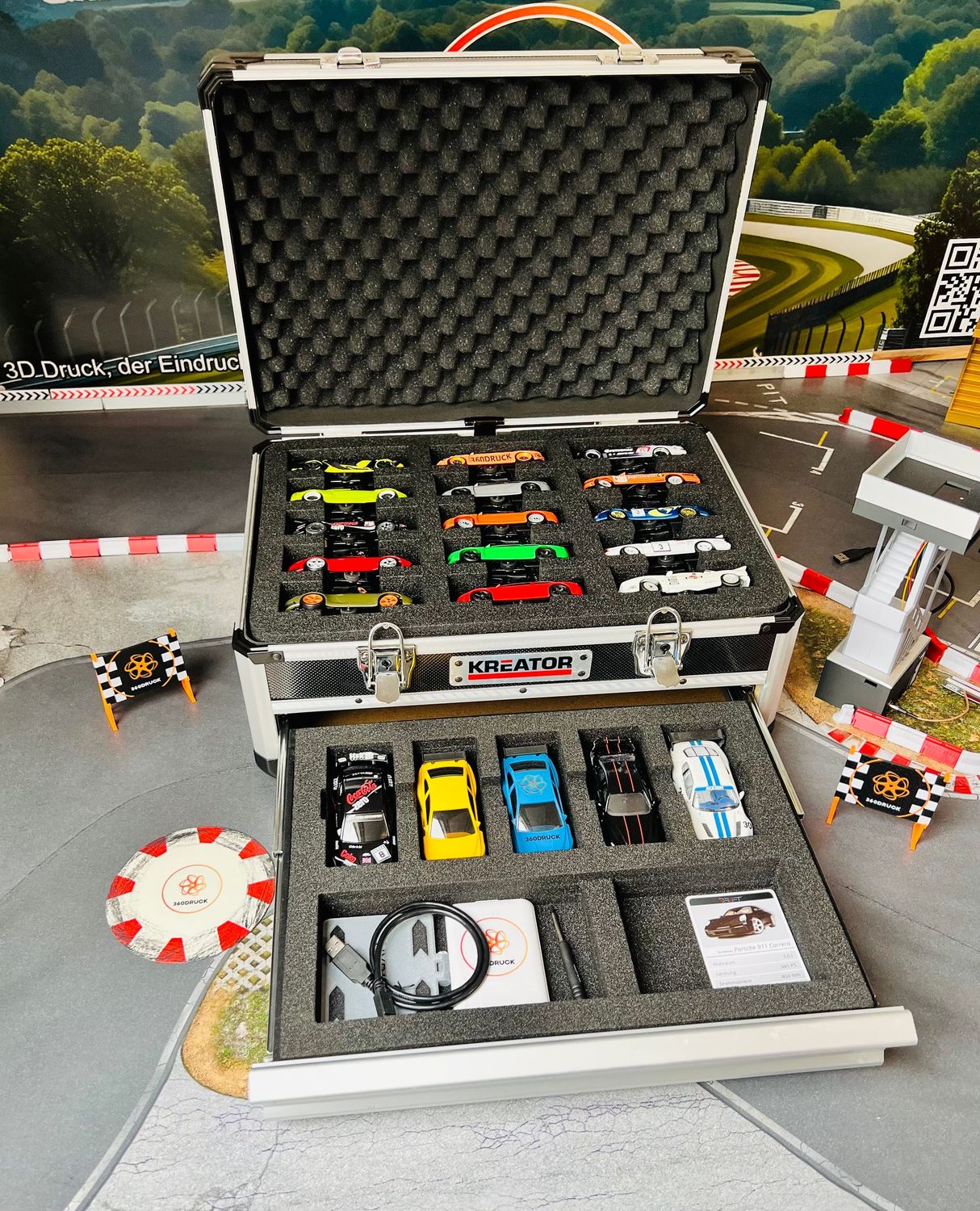 Koffer XL Aufbewahrung Modellautos DRIFT Koffer XL Aufbewahrung Modellautos DRIFT