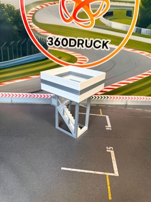 Mini Streckenposten Aussichtsturm Turm für 1:43