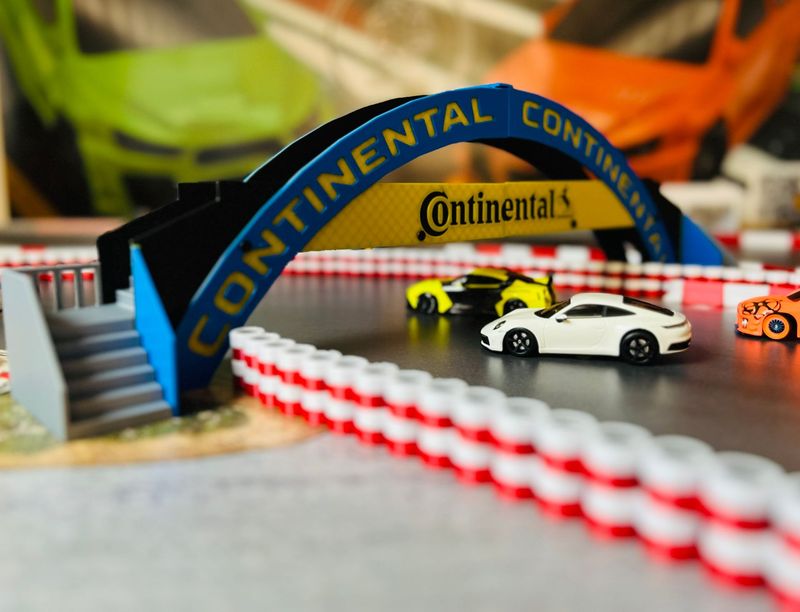 Traverse Continental Brücke für 1:43 Zubehör Traverse Continental kompatibel mit Drift Dr!ft Sturmkind 1:43
