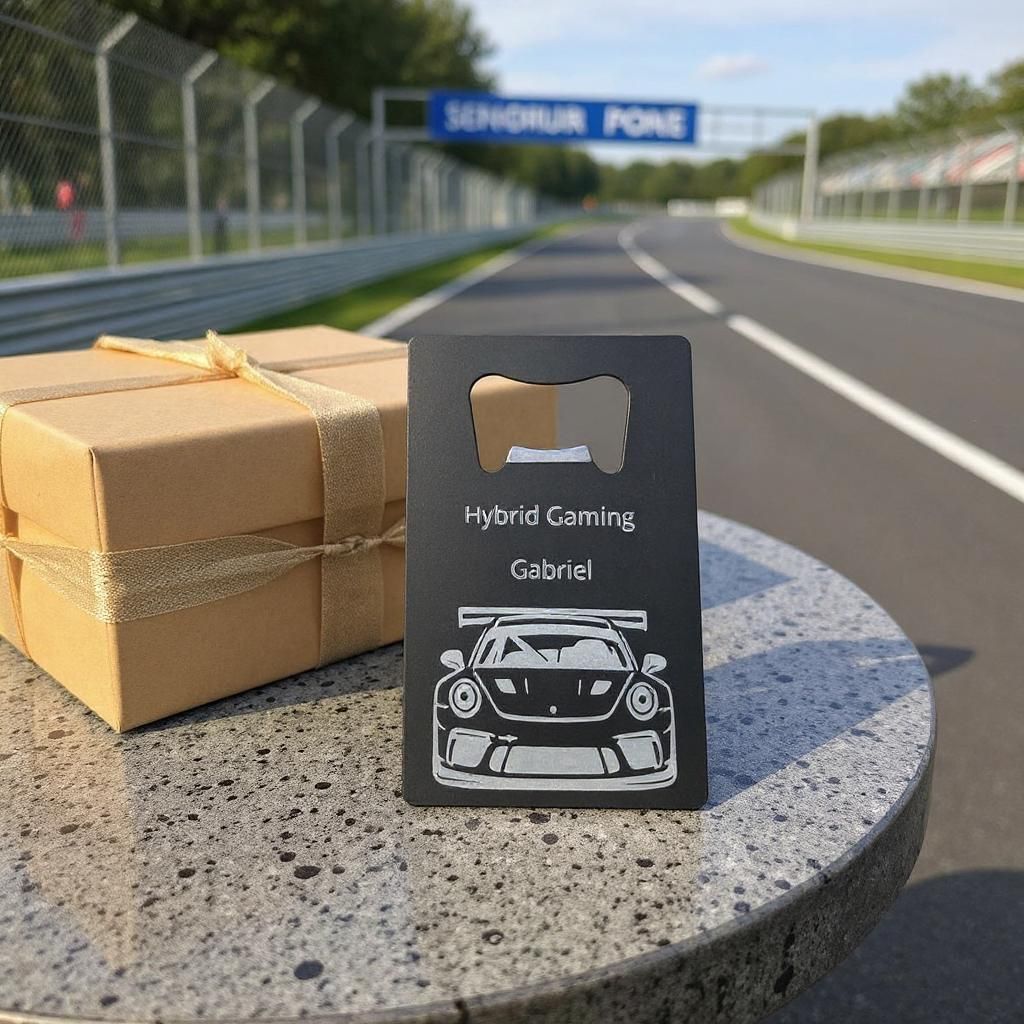 Flaschenöffner Edelstahl Gravur