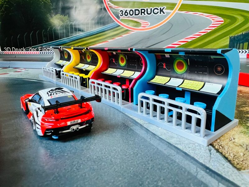 Boxenmauer 1:43 Boxenmauer 1:43