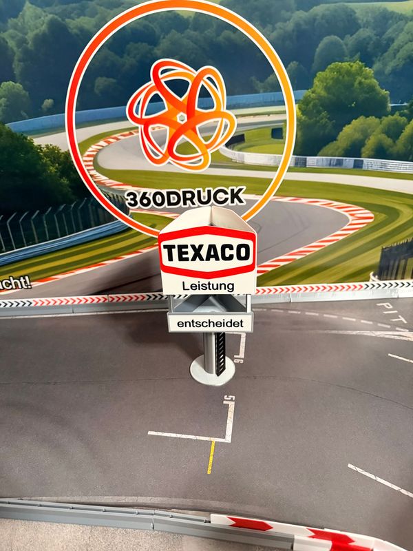 Texaco Plattform Nürburgring 1:43 Texaco Plattform Nürburgring 1:43