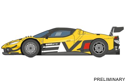 Ferrari 296 GT3 Evo 'Launch 2025' 1:50