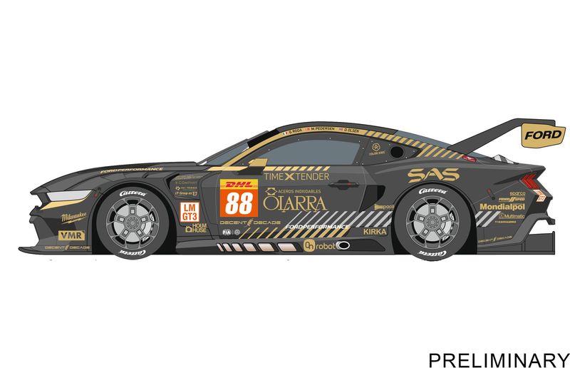 Ford Mustang GT3 'Proton Competition, No.88'  1:50