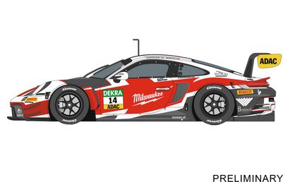 Porsche 911 GT3 R 'Razoon No.1  1:50