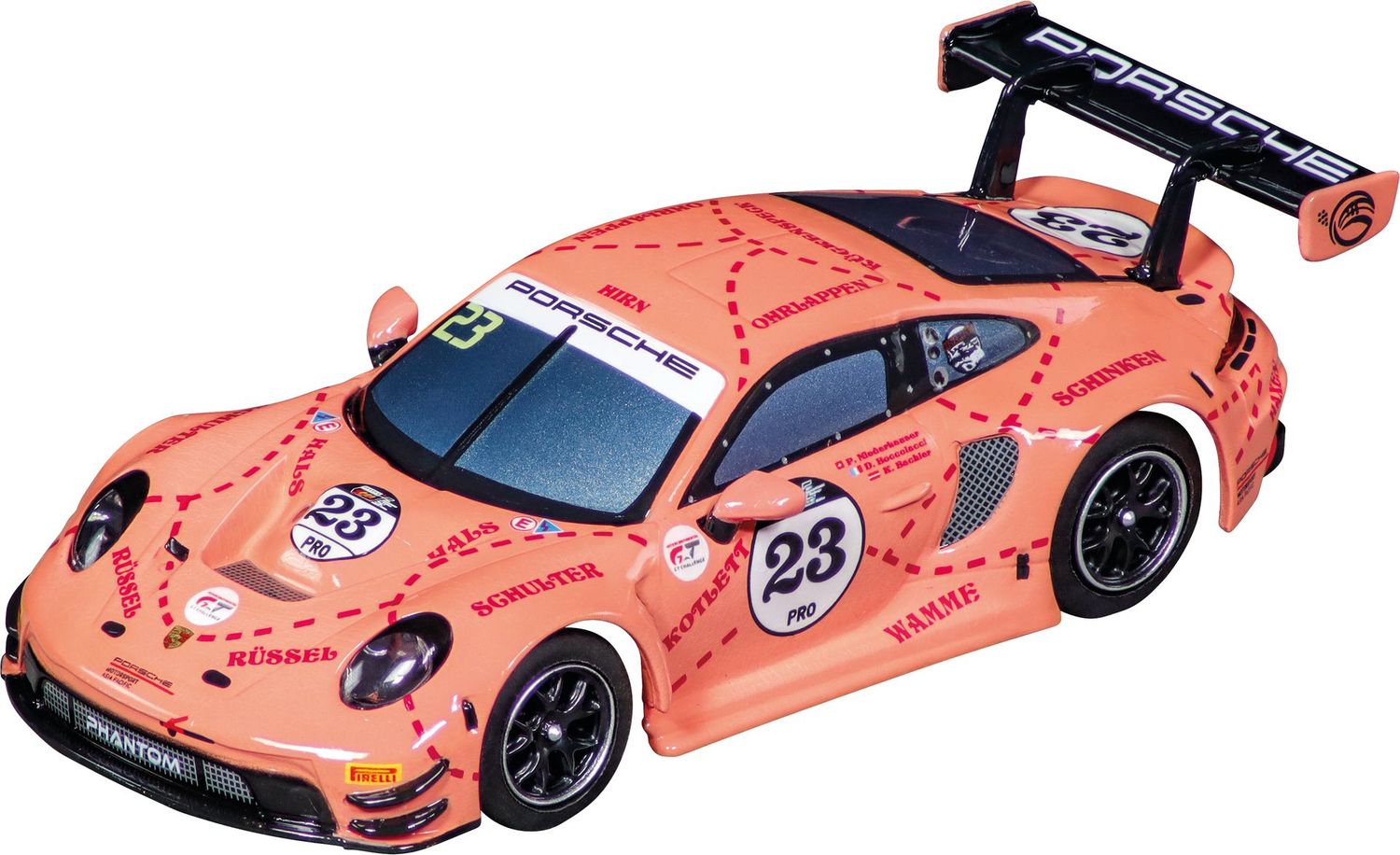 Porsche 911 GT3 R 'Phantom Global Racing, No.23' 1:50 + Controller