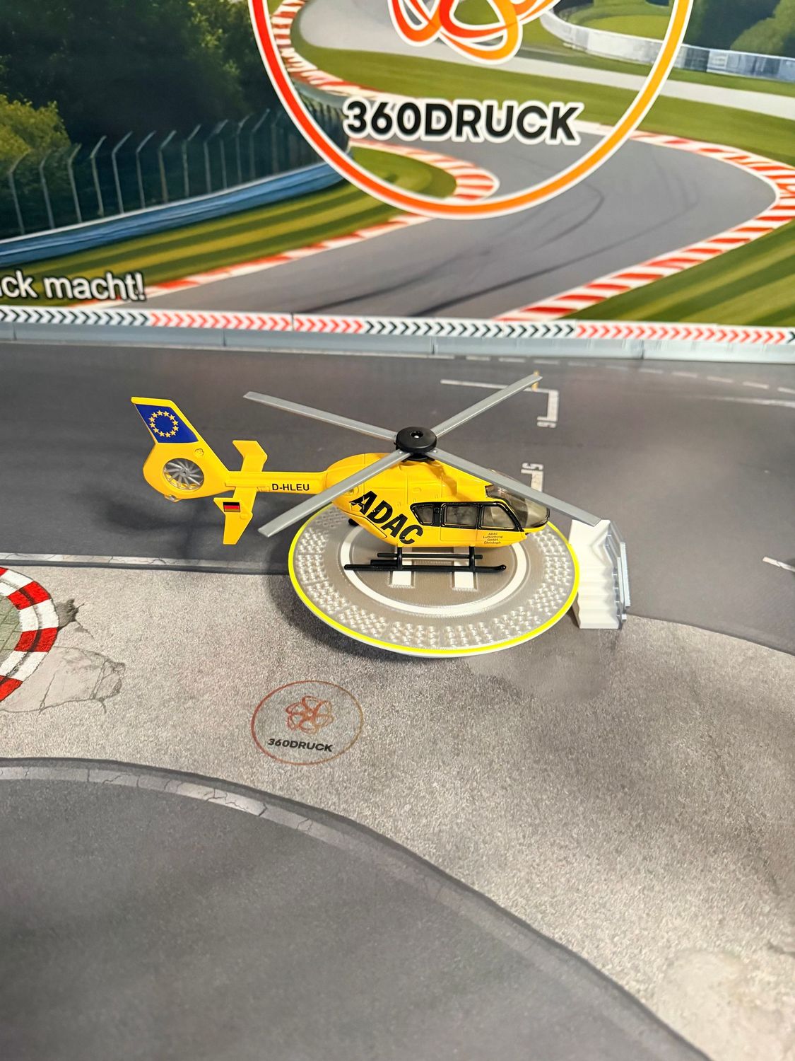 Hubschrauber Landeplatz für 1:43