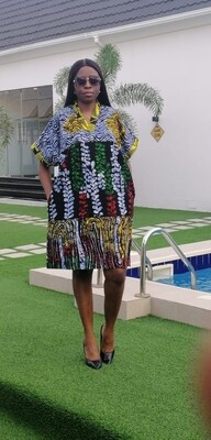 Real Wax Africa  Print  Jackets  &amp;  Dresses