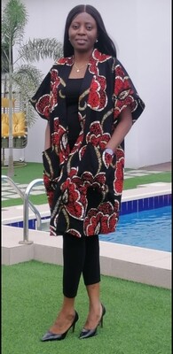 Africa print jackets &amp; dresses
