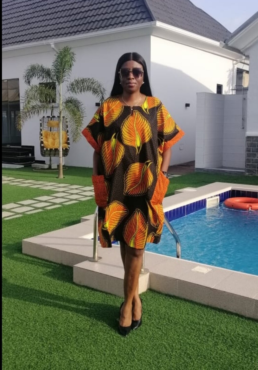 Real  Africa print jacket &amp;dresses