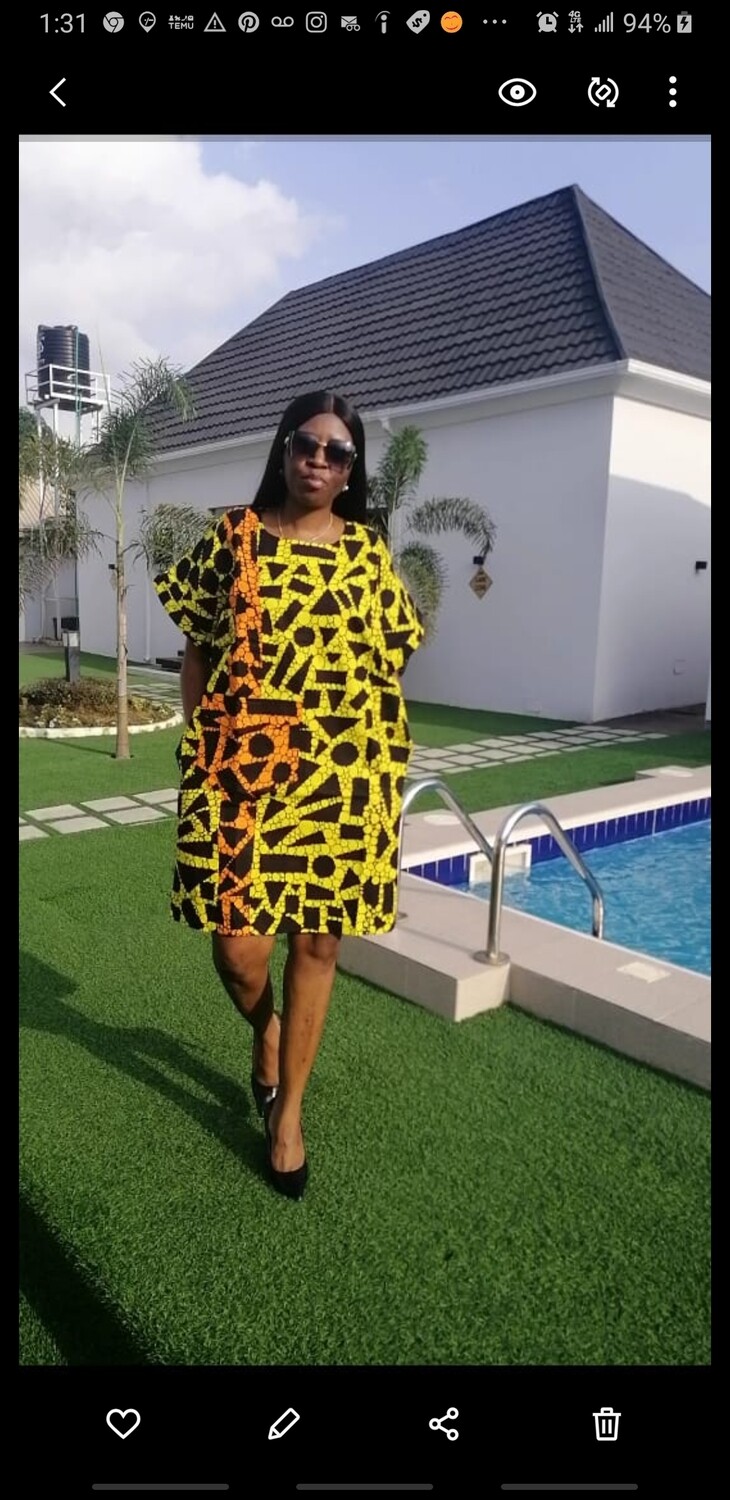 Real Africa print jacket &amp; Drrs#m