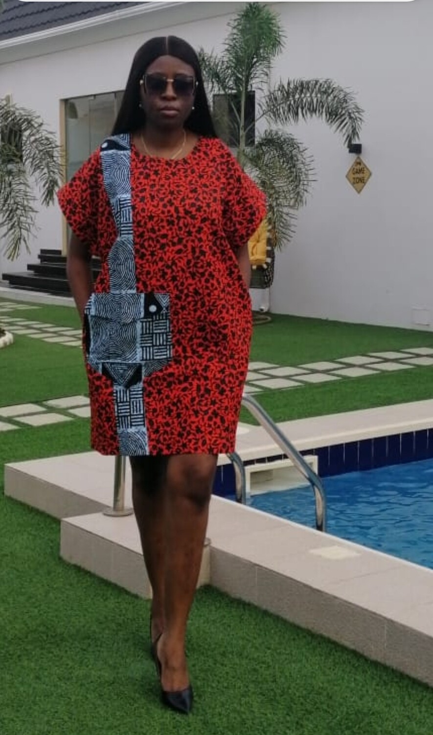 Real  Africa Print jacket &amp; Dress