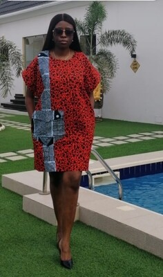 Real  Africa Print jacket &amp; Dress