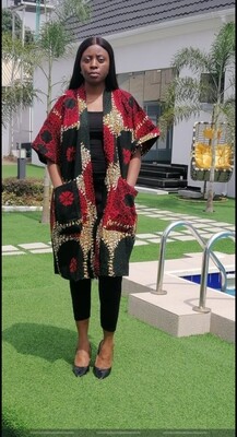 Real  Africa Print Jackets &amp; Dresses