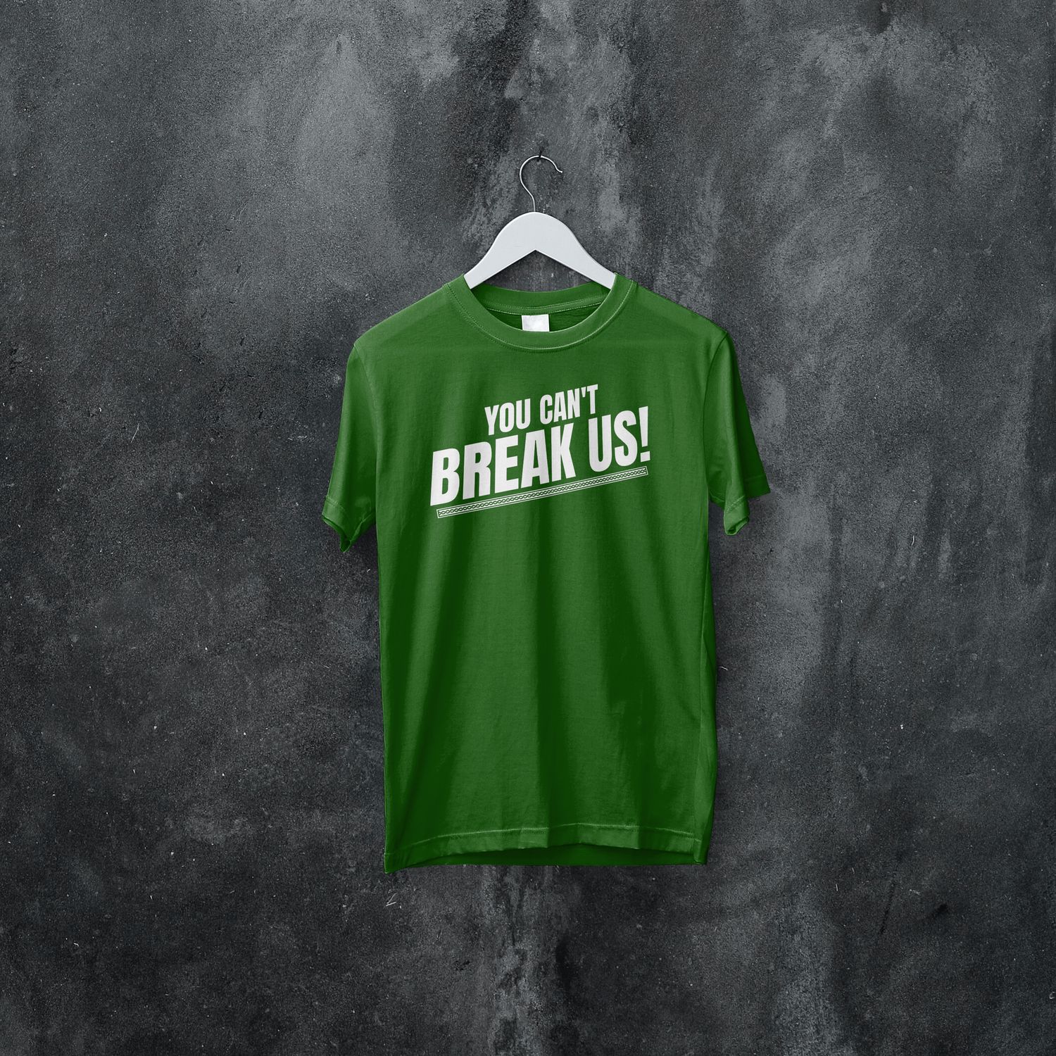 YOU CAN'T BREAK US! in wave direction