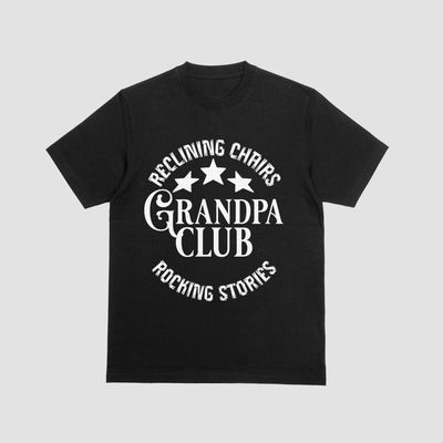 "Grandpa Club: Rocking Stories Tee"