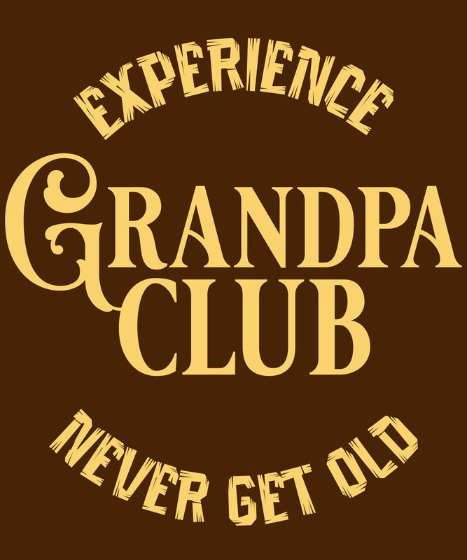 "Grandpa Club: Timeless Experience Tee"