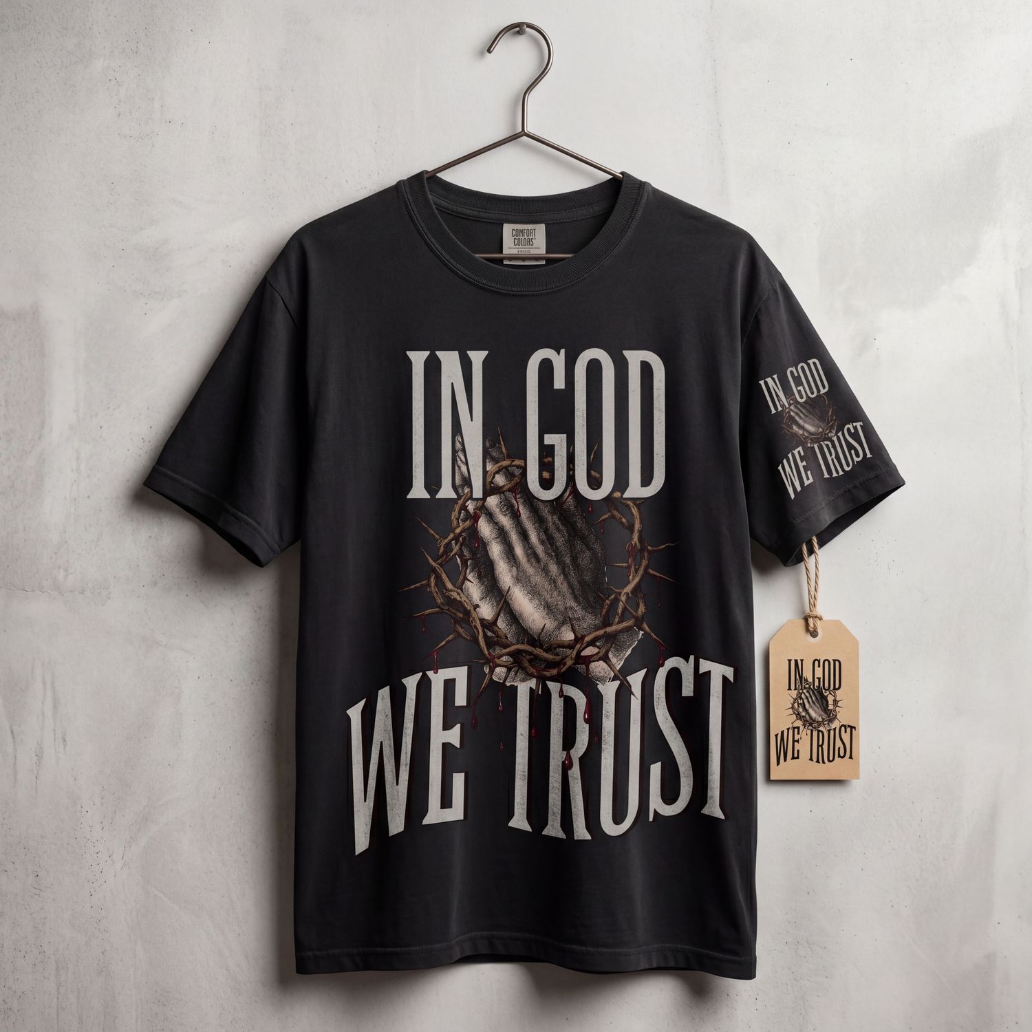 "Faithful Trust: Divine Comfort Tee"
