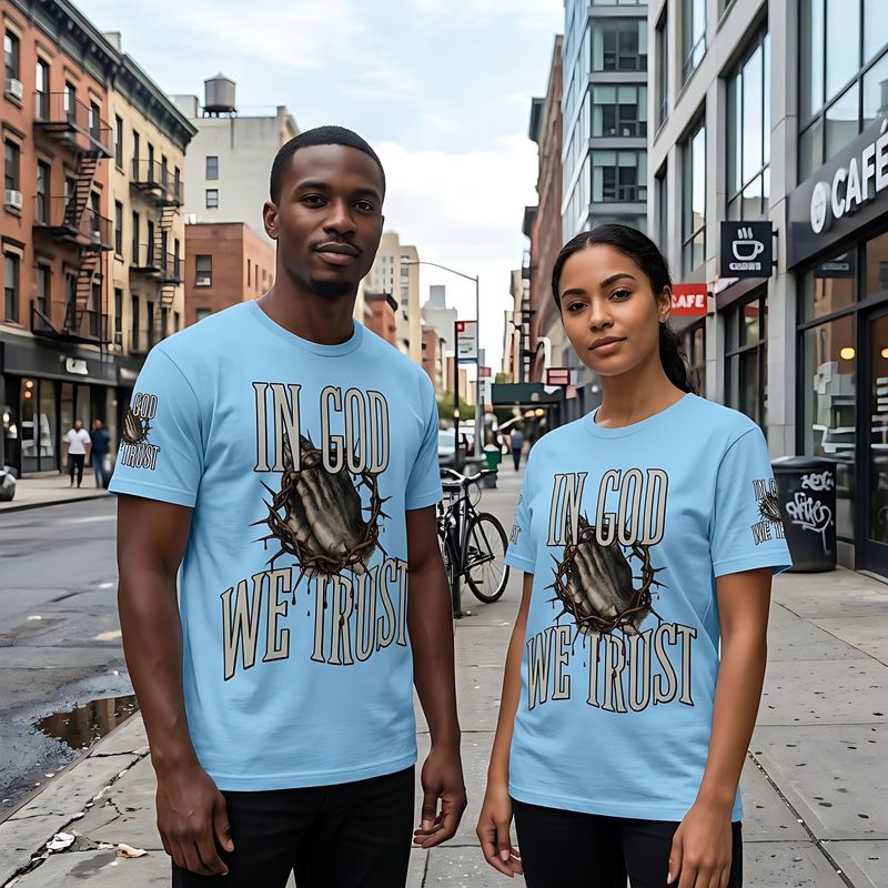 "Faithful Trust: Divine Comfort Tee"