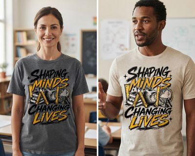 Shaping Minds, Changing Lives Tee