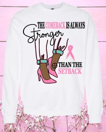 The Comeback is Stronger than the Setback- sweatshirt