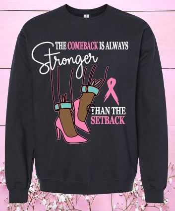 *Special* The Comeback is Stronger than the Setback Long sleeve