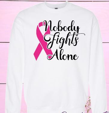Nobody Fights Alone sweatshirt