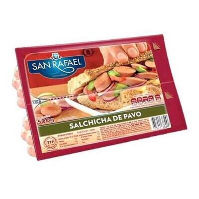 Salchicha San Rafael Pavo Paquete 500gr
