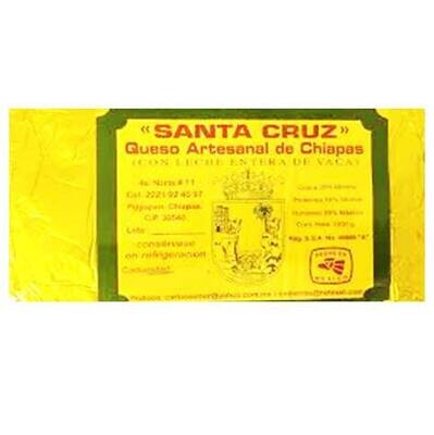 Queso Santa Cruz Chiapas