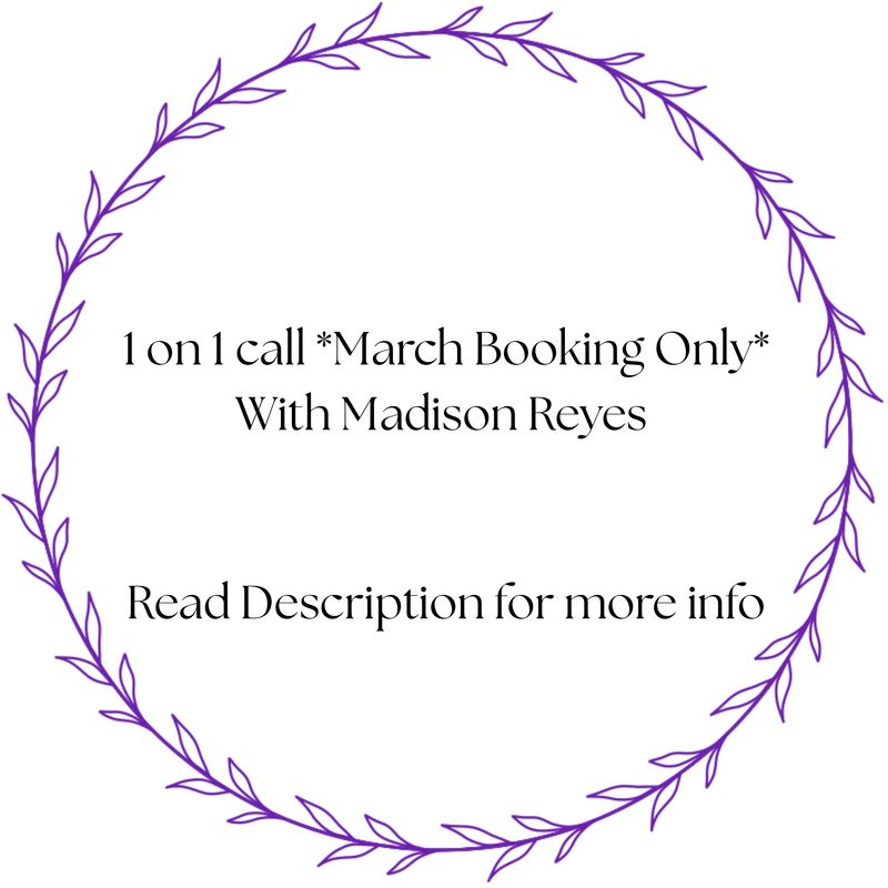 1 On 1 Calls For March *Read Description!!*