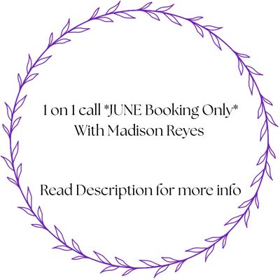 1 On 1 Calls For JUNE *Read Description!*
