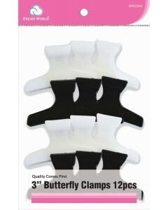 Brittny Clamp Butterfly 3 Inch