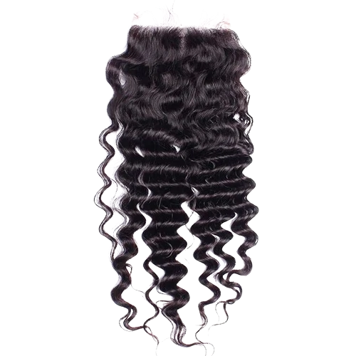 9A Raw - HD Deep Wave 4x4 Closure - 12inches