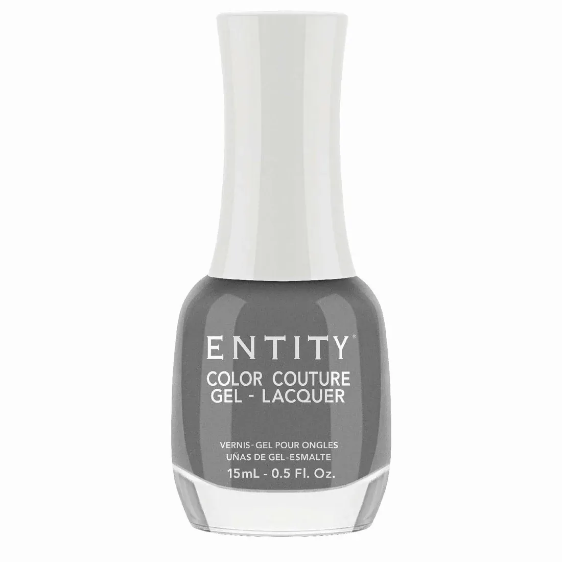 Entity Color Grey Couture Gel Lacquer Beauty Icon 876 Frayed Edges