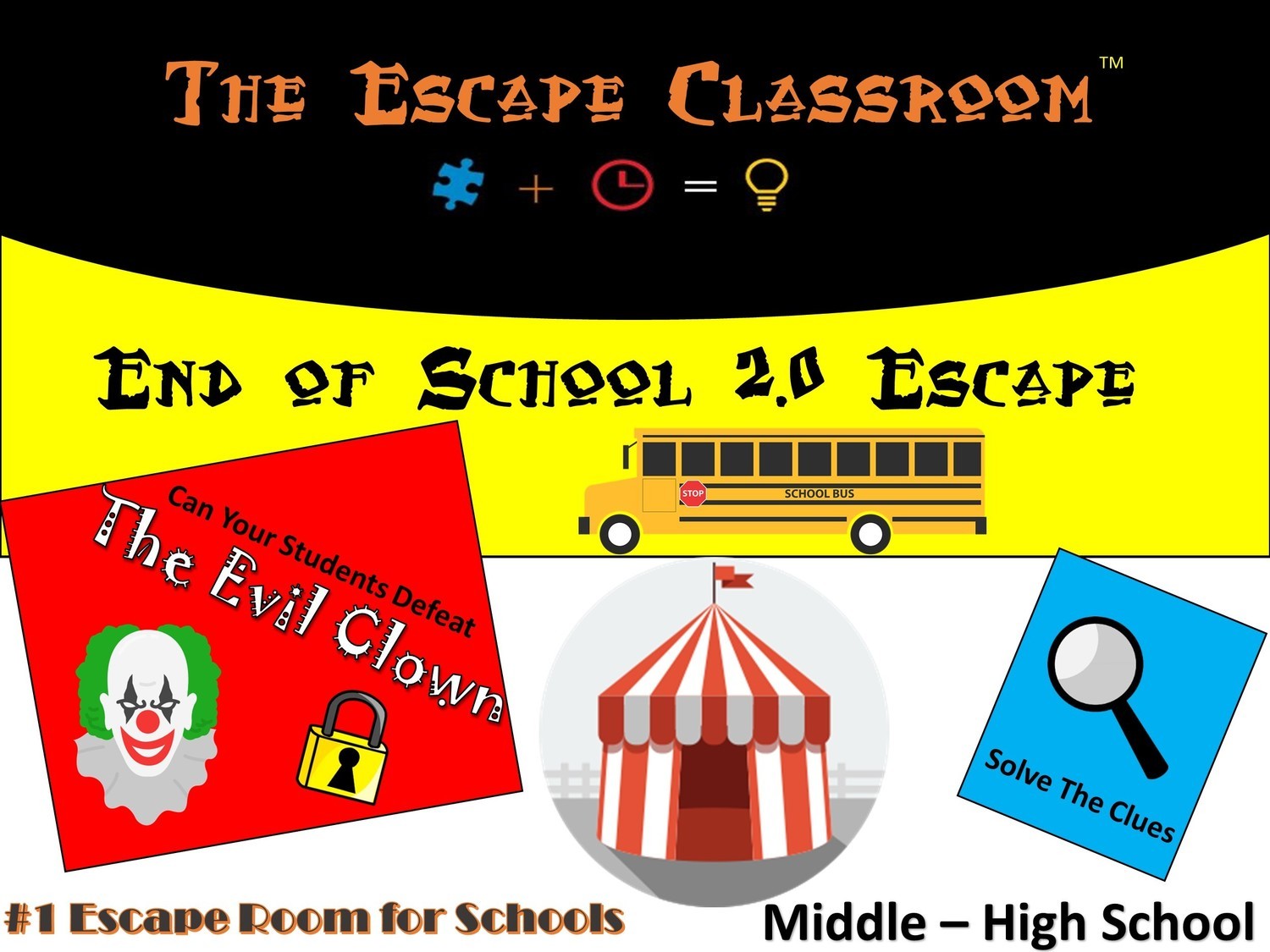 End Of School Escape 2 0 Middle High School School License End Of School Escape 2 0 Middle High School School License