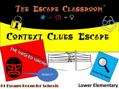 Context Clues  (1st - 2nd) Escape Workshop (1 Teacher License)