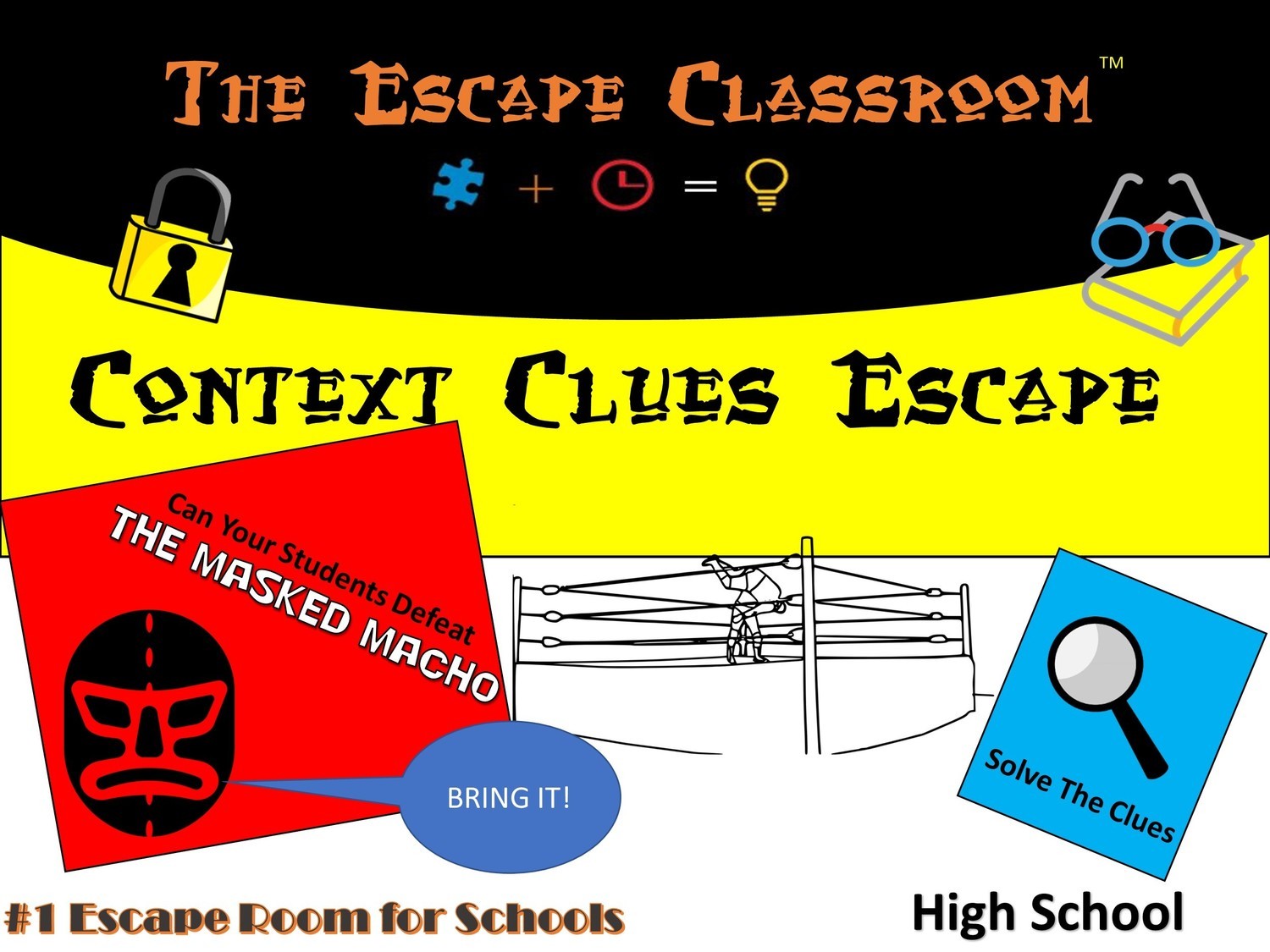 Context Clues  (9th - 12th) Escape Workshop (1 Teacher License)