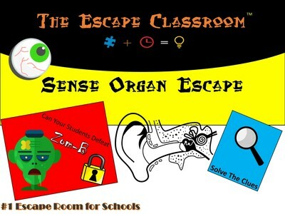 Anatomy: Sense Organ Escape (1 Teacher License)