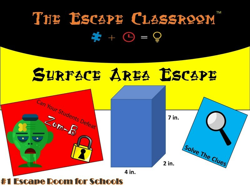 Surface Area Escape (1 Teacher License)