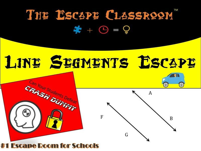 Line Segments Escape  (1 Teacher License)