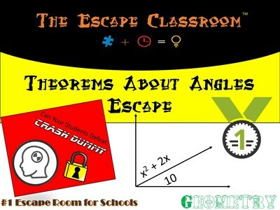 Geometry: Theorems about Angles Escape  (1 Teacher License)